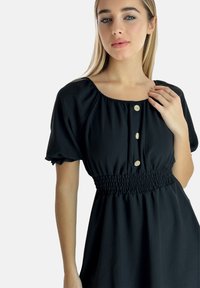 Elara Freizeitkleid - schwarz