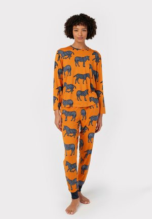 ZEBRA PRINT SET - Pyjama set - orange