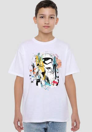 Star Wars STAR WARS ABSTRACT TROOPER - T-Shirt print - white