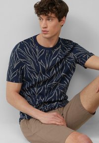 s.Oliver T-shirt print - tiefblau