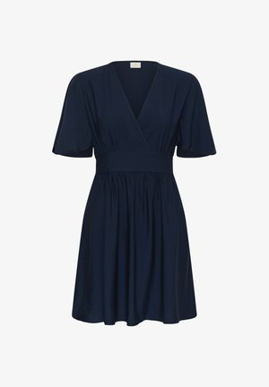 Kaffe, KASIRENAA SHORT DRESS - Robe de jour - dark blue