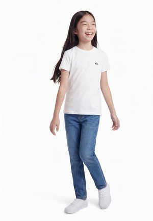 Quiksilver UNISEX - Lihtne T-särk - white