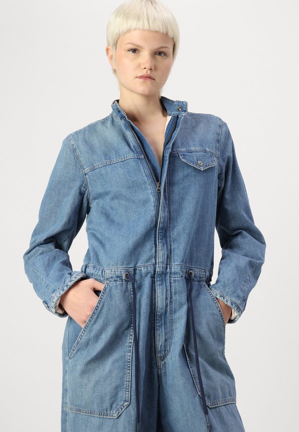 COCOON - Jumpsuit - faded bora wind4