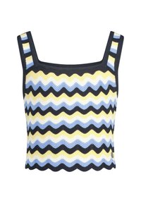 No seleccionado, blue yellow