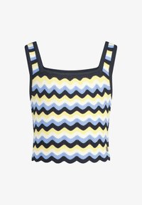 No seleccionado, blue yellow