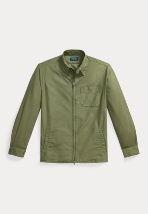 Polo Ralph Lauren, GARMENT DYED OXFORD OVERSHIRT - Könnyű dzseki - garden trail