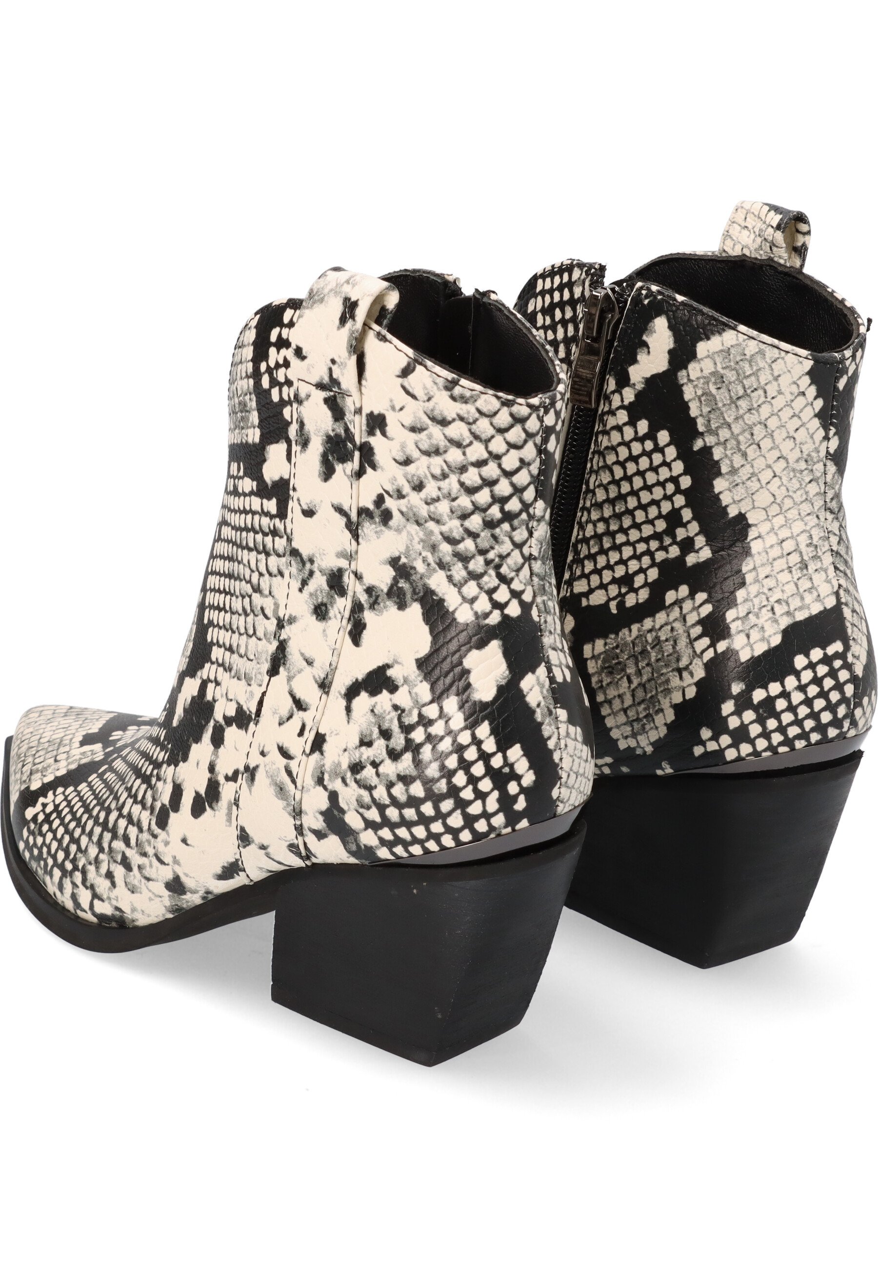 Alma en Pena PITON - Botines camperos - off-white/black/crema - Zalando.es