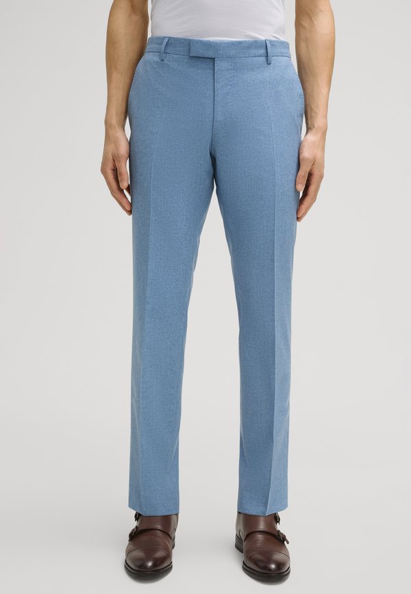 Anzughose - hellblau meliert