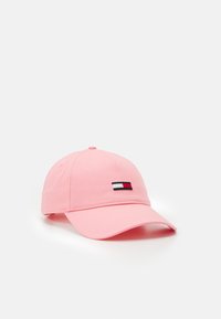 Tommy Jeans - ELONGATED FLAG UNISEX - Kapa - tickled pink Miniaturna slika 1