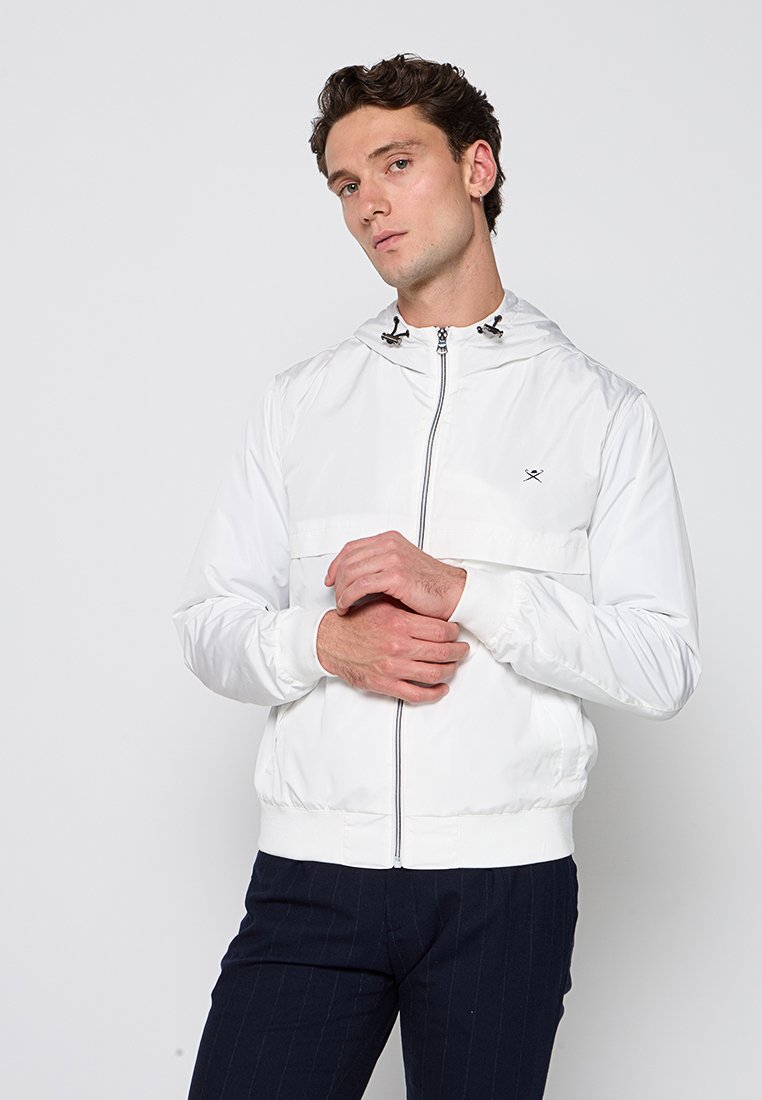 Hackett London Lichte jas wit Hackett London Lichte jas wit