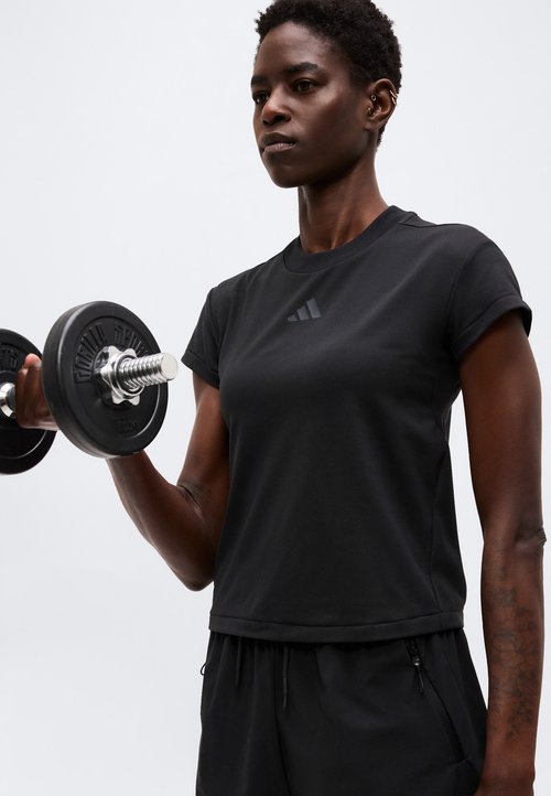 adidas Z.N.E. BABY TEE - Basic T-shirt - black — foto 4