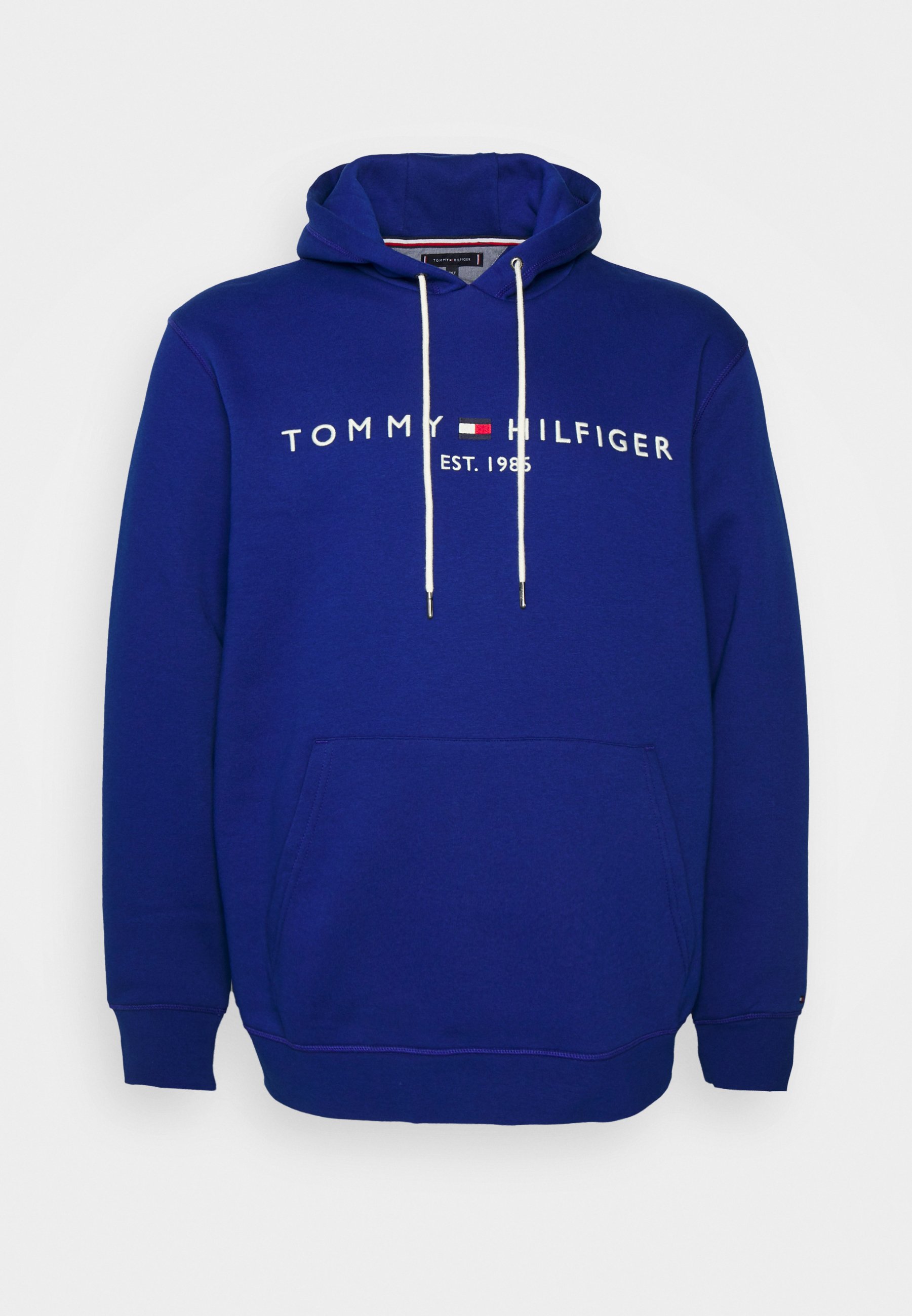 Tommy Hilfiger LOGO HOODY - Sweat à capuche - bold blue/bleu roi -  ZALANDO.FR