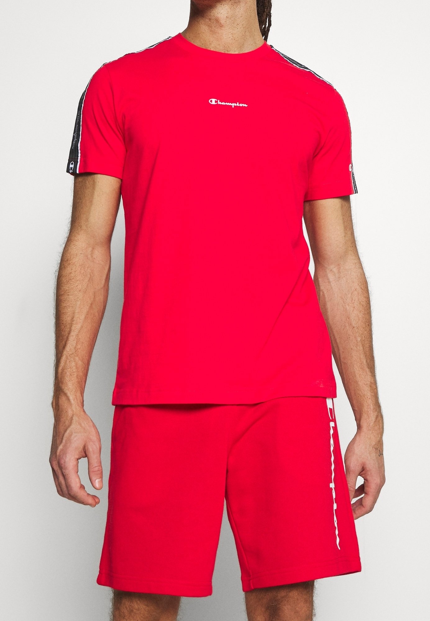 Champion T-shirt con stampa red/rosso (Second hand)