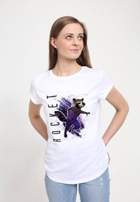 Henry Tiger AVENGERS: ENDGAME ROCKET PAINTED - T-shirt z nadrukiem