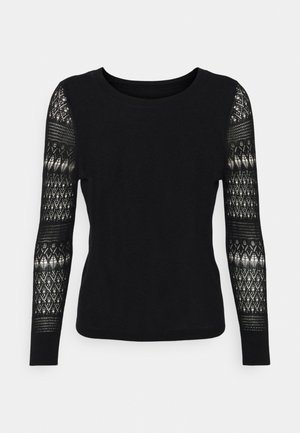 Vero Moda Petite Trui - black