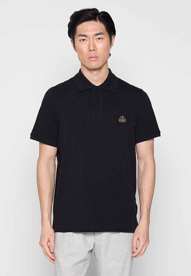 Moose Knuckles Poloshirt zwart Moose Knuckles Poloshirt zwart