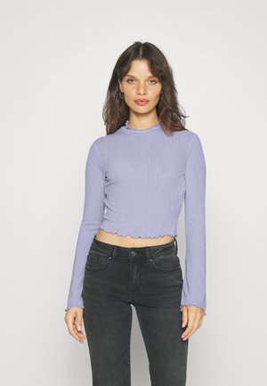 Even&Odd Petite Topper langermet -  lilac