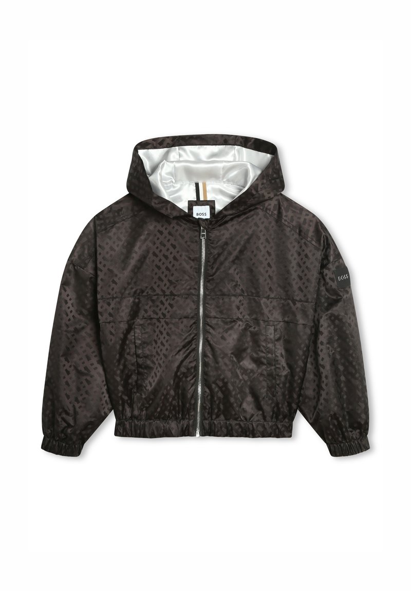 BOSS Kidswear Outdoorjas zwart BOSS Kidswear Outdoorjas zwart