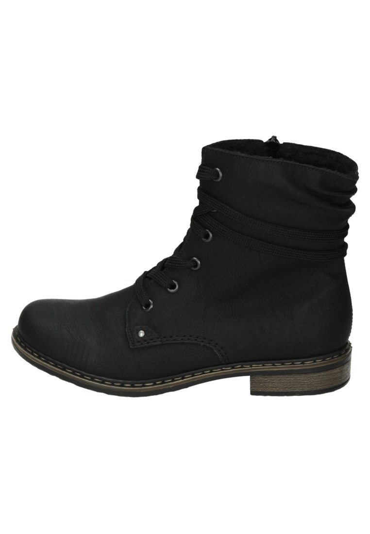 Rieker Bottines à lacets - black