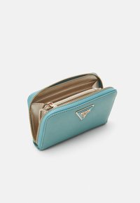 Guess LAUREL MEDIUM ZIP AROUND - Portefeuille - teal