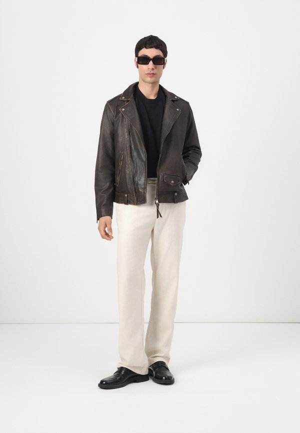 EXCLUSIVE MILO BIKER - Leather jacket3