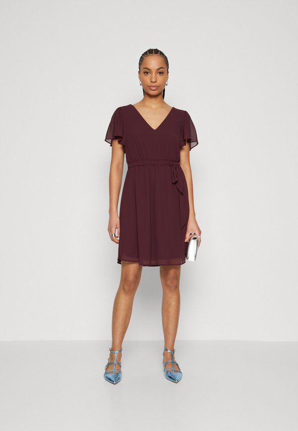 VIMICADA V NECK SHORT DRESS - Cocktail dress / Party dress - winetasting2