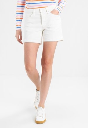 Jeansshorts - white