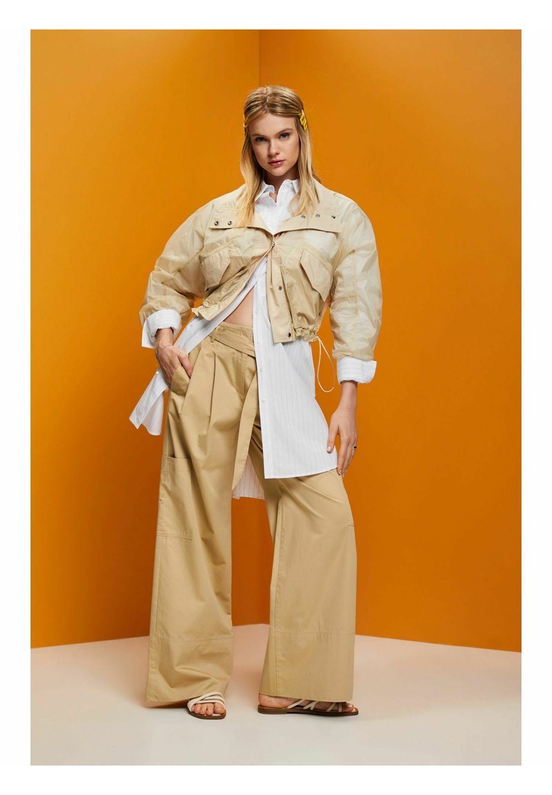 Esprit Collection Outdoor jacket beige/mottled beige Zalando.co.uk