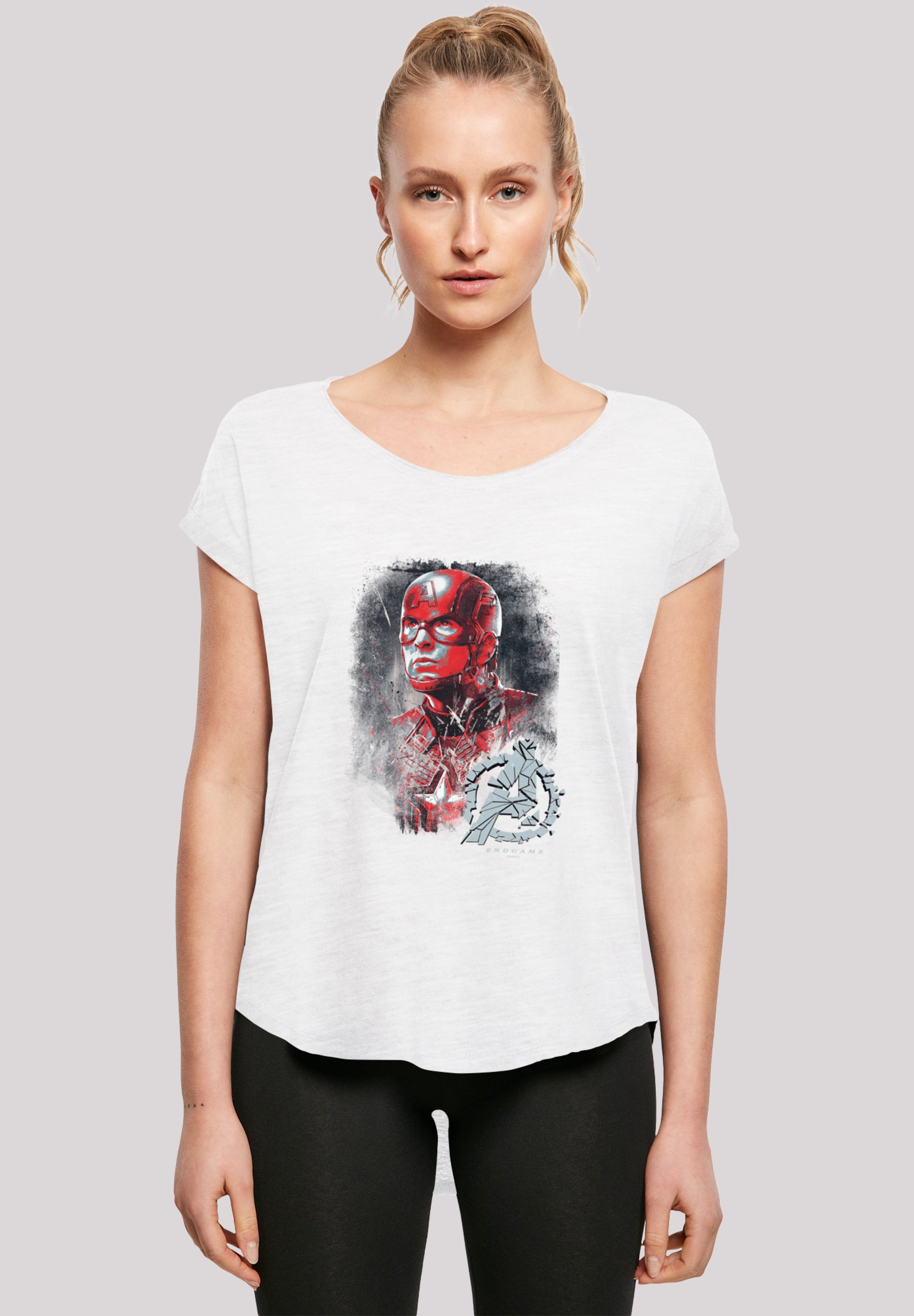 Avengers endgame white t shirt Clearance