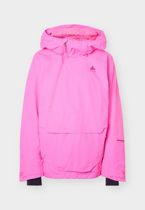 Burton, WOMENS RESERVE RELAXED ANORAK - Veste Hardshell - shockwave pink