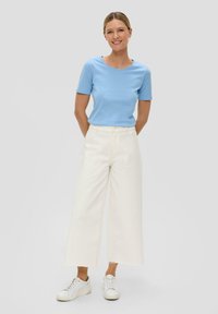 s.Oliver T-Shirt basic - himmelblau