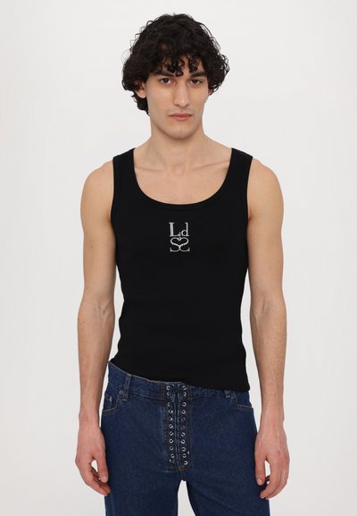 Ludovic de Saint Sernin NEO TANK LOGO UNISEX - Μπλούζα - black
