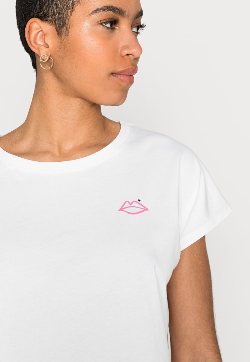Damen T-Shirts | edc by Esprit T-Shirt print white/weiß - LH22144 Damen T-Shirts | edc by Esprit T-Shirt print white/weiß - LH22144
