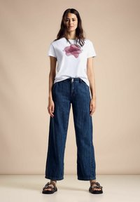 Street One T-shirt print - lila