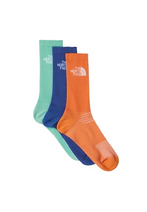 MULTI CUSH CREW SOCK 3 PACK - Sportsokken - papaya bright foam indi