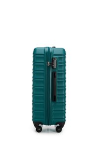 WITTCHEN MEDIUM SUITCASE WITH LUGGAGE TAG FROM ABS - Kufr - green