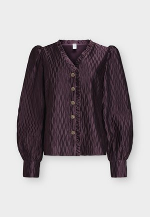 YAS, YASRIPPLE - Blouse - plum perfect