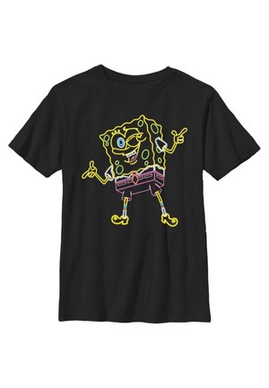 T-shirt print - black
