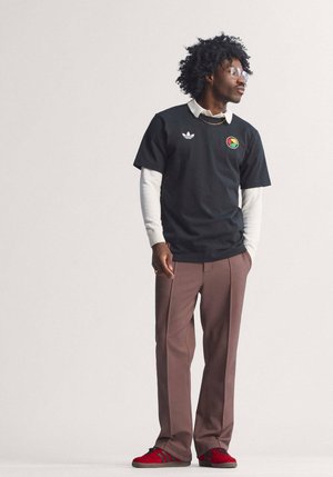 adidas Originals BOB MARLEY ORIGINALS - Potiskana majica - black