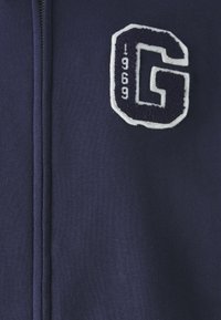 GAP FASHION LOGO HOOD - Majica s kapuljačom i patentnim zatvaračem - tapestry navy
