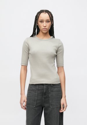 SELAY - Tricou basic - brown