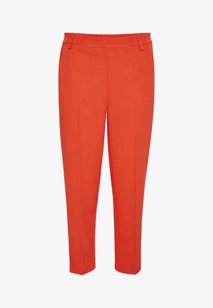 Kaffe KASAKURA HW CROPPED PANTS - Püksid - fiery red