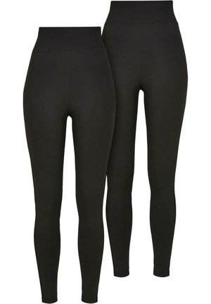 2-PACK - Legging - black