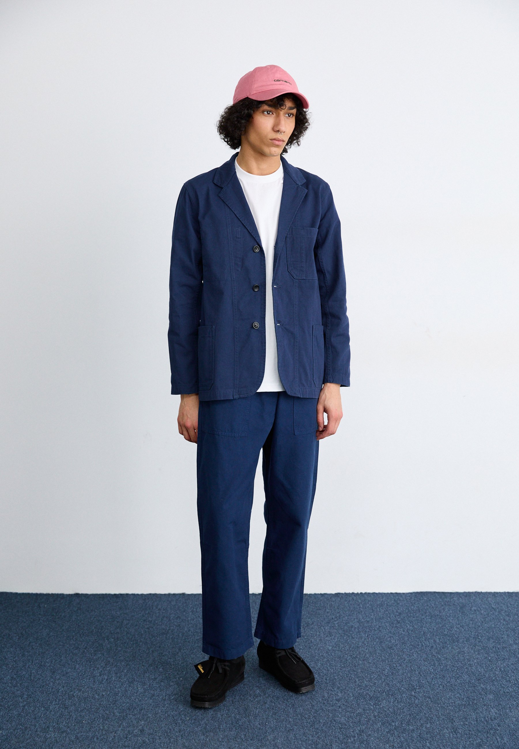 Service Works DRILL SERVER SUIT JACKET - Summer jacket - navy/blue