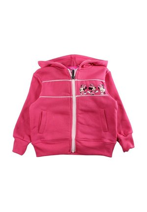 IMPRIMÉ MINNIE - Sweat zippé - fushia