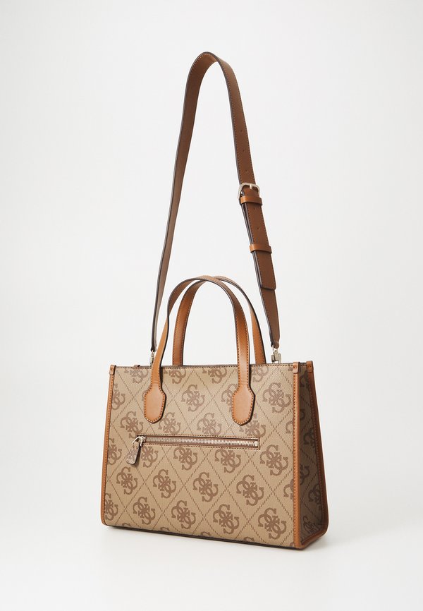 IZZY TOTE - Handbag - latte logo3