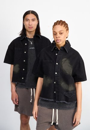 PLASTER UNISEX - Krekls - black/white