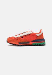 Niet geselecteerd, orange/dark green