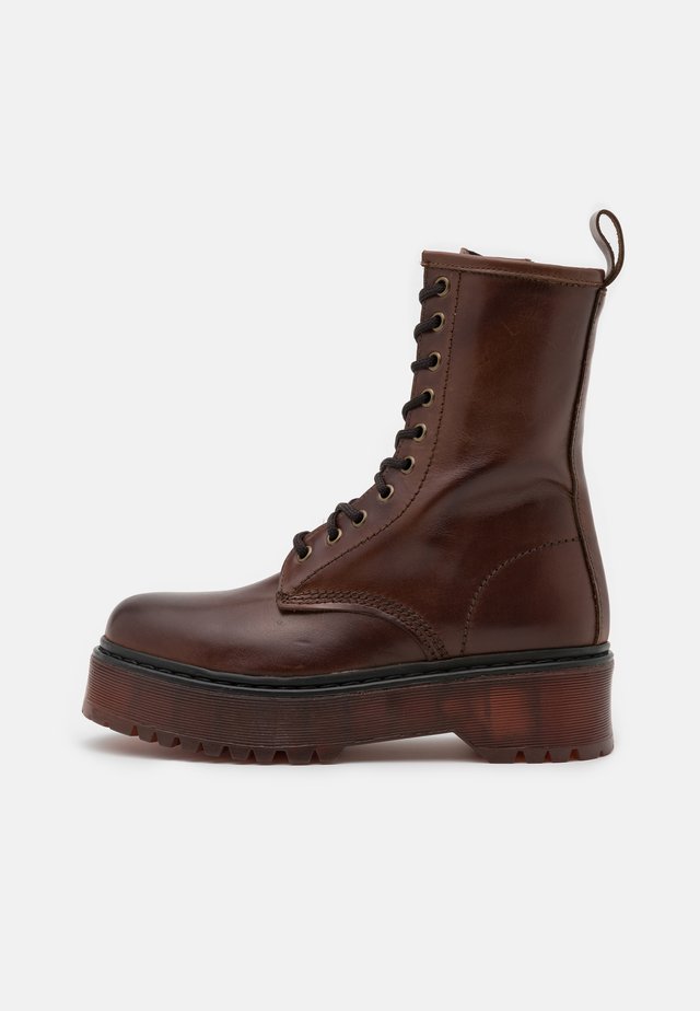 ROSSO - Platform ankle boots - marron