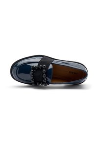 Frau Shoes GLOSSY WITH ACCESSORY - Scarpe senza lacci - blue